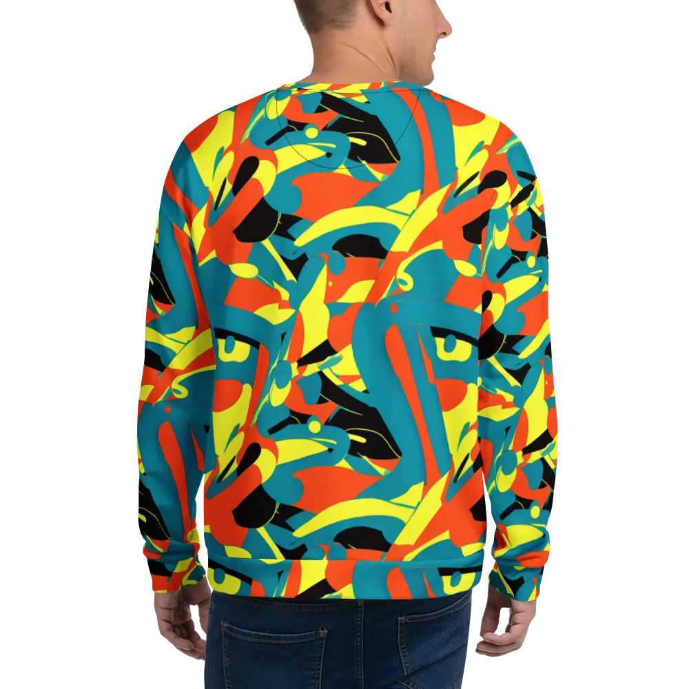 Gerace Jive on Sweatshirt — Back