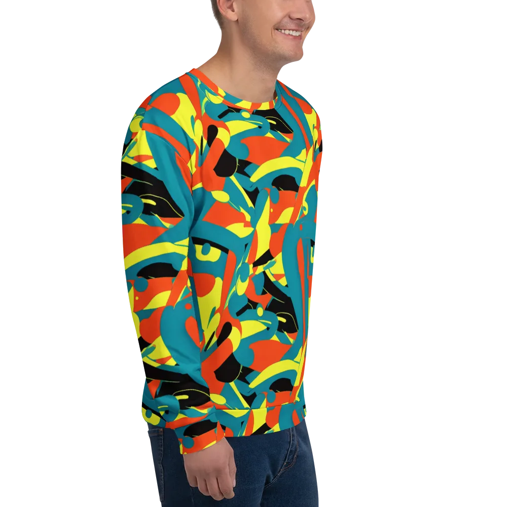 Gerace Jive on Sweatshirt — Right Front