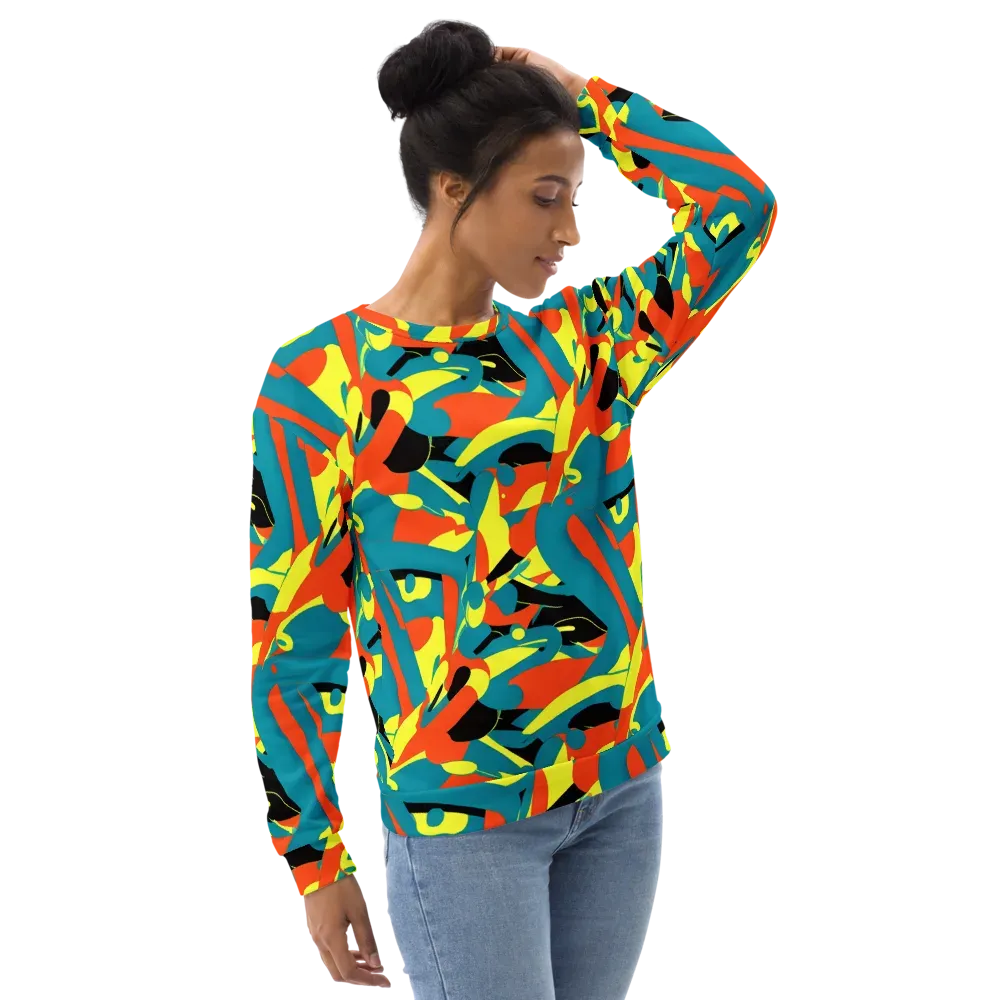 Gerace Jive on Sweatshirt — Right Front