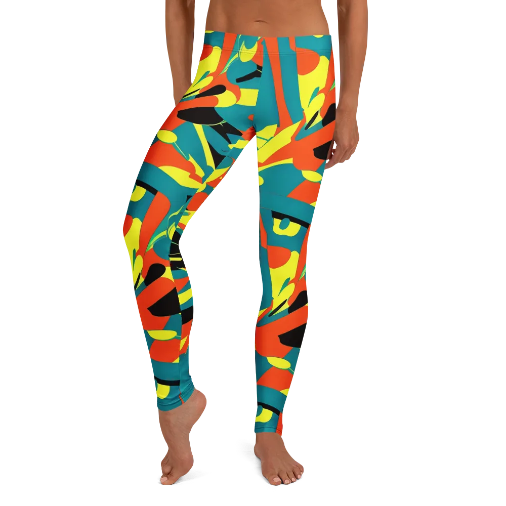 Gerace Jive on Leggings — Front