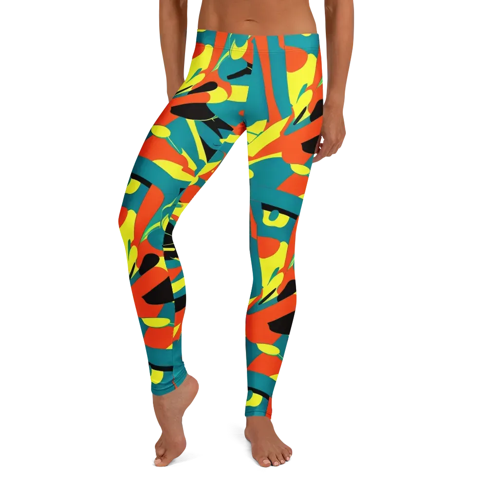 Gerace Jive on Leggings — Front