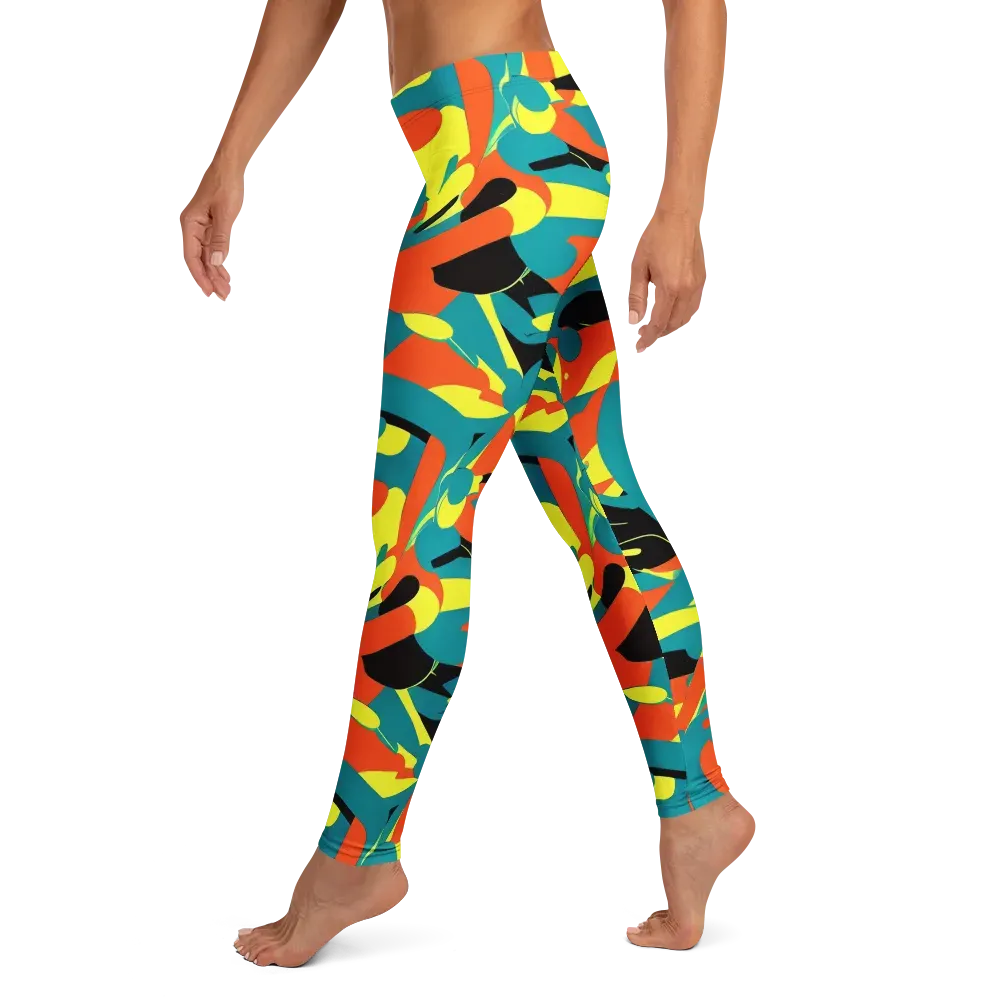 Gerace Jive on Leggings — Left