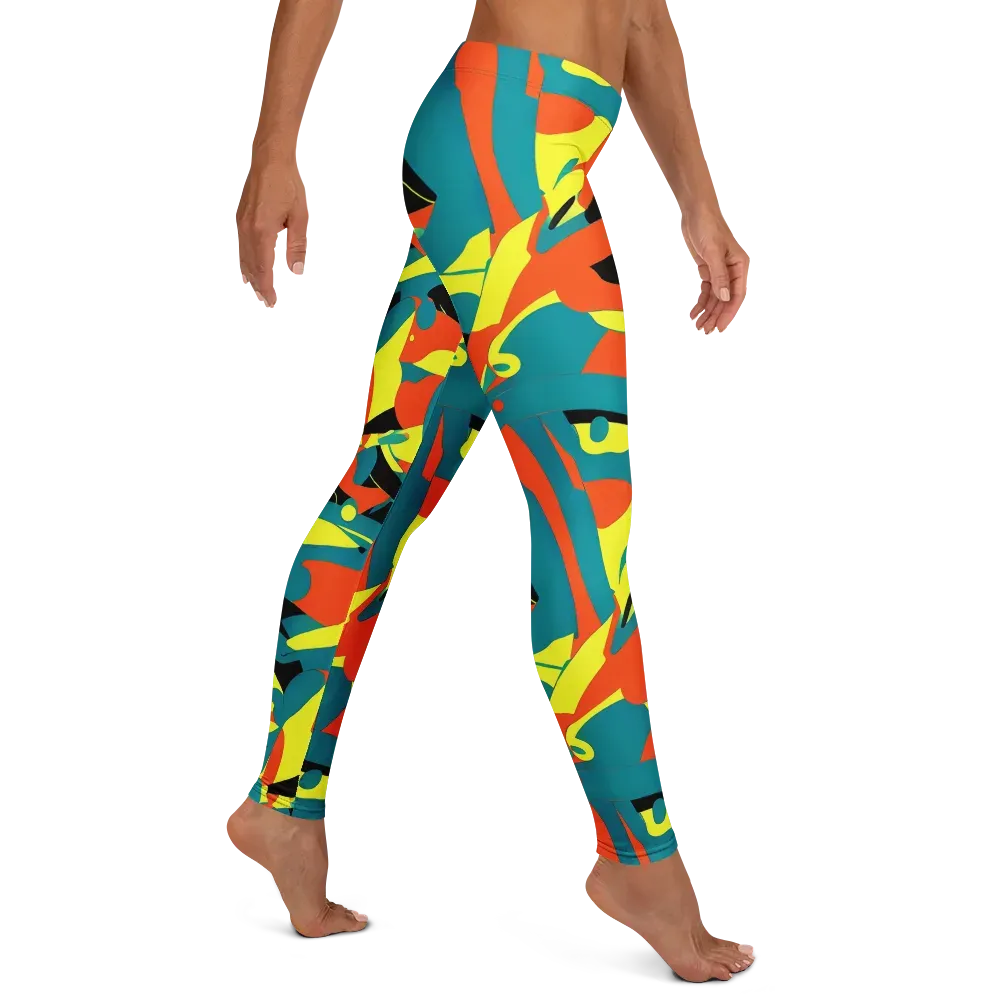 Gerace Jive on Leggings — Right