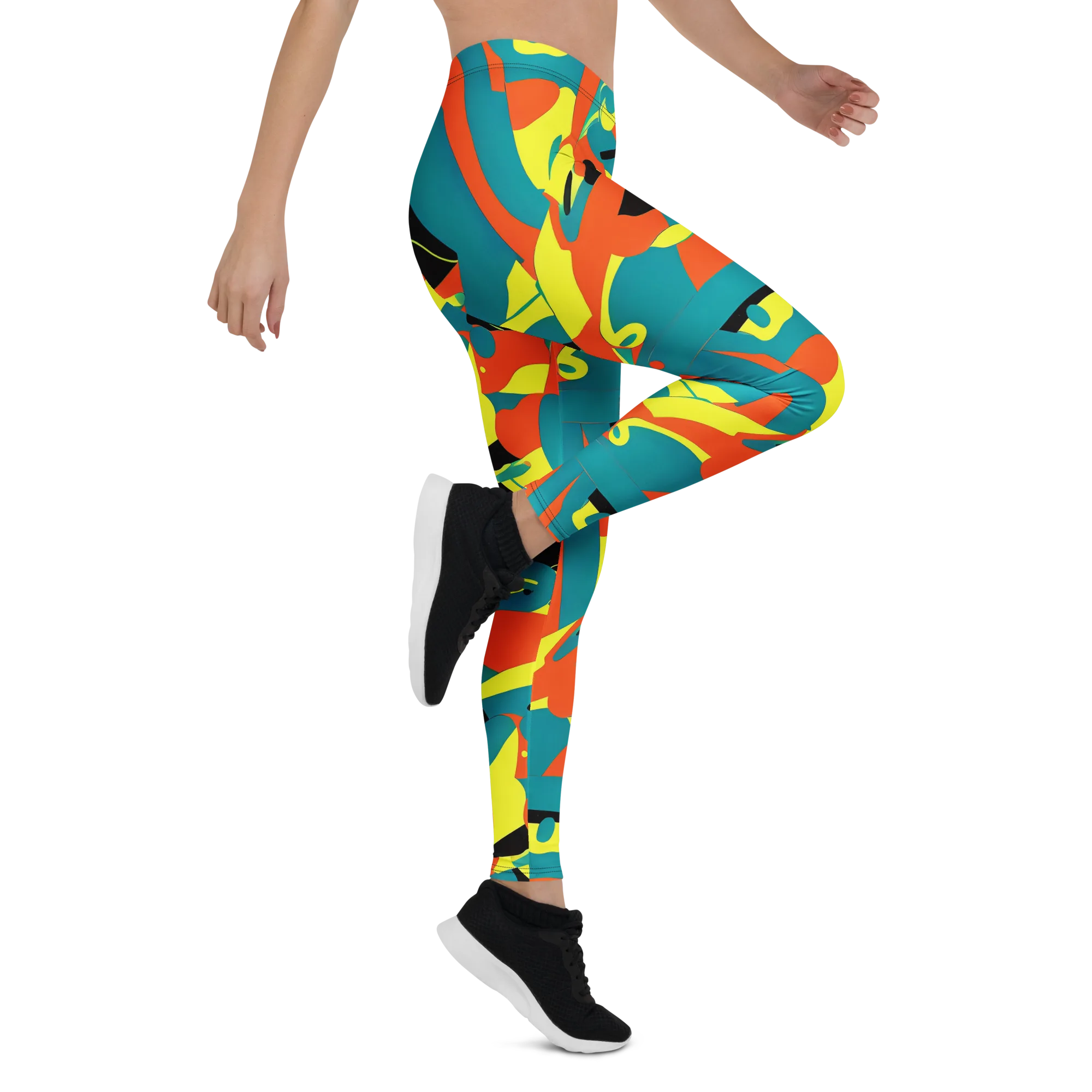 Gerace Jive on Leggings — Right