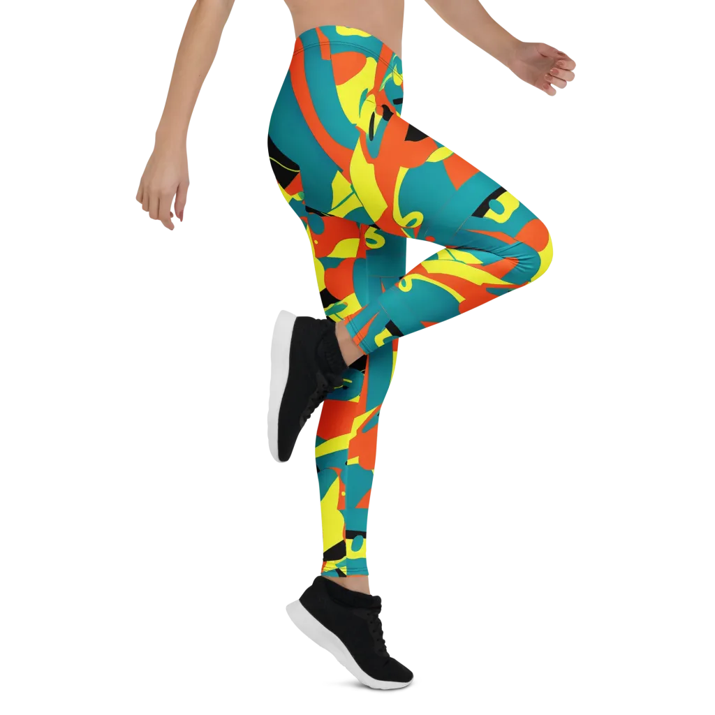 Gerace Jive on Leggings — Right