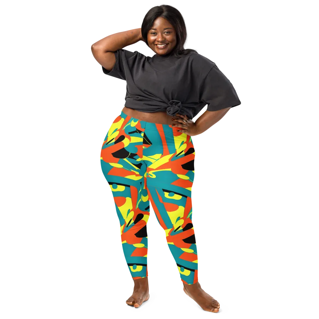 Gerace Jive on Leggings — Front
