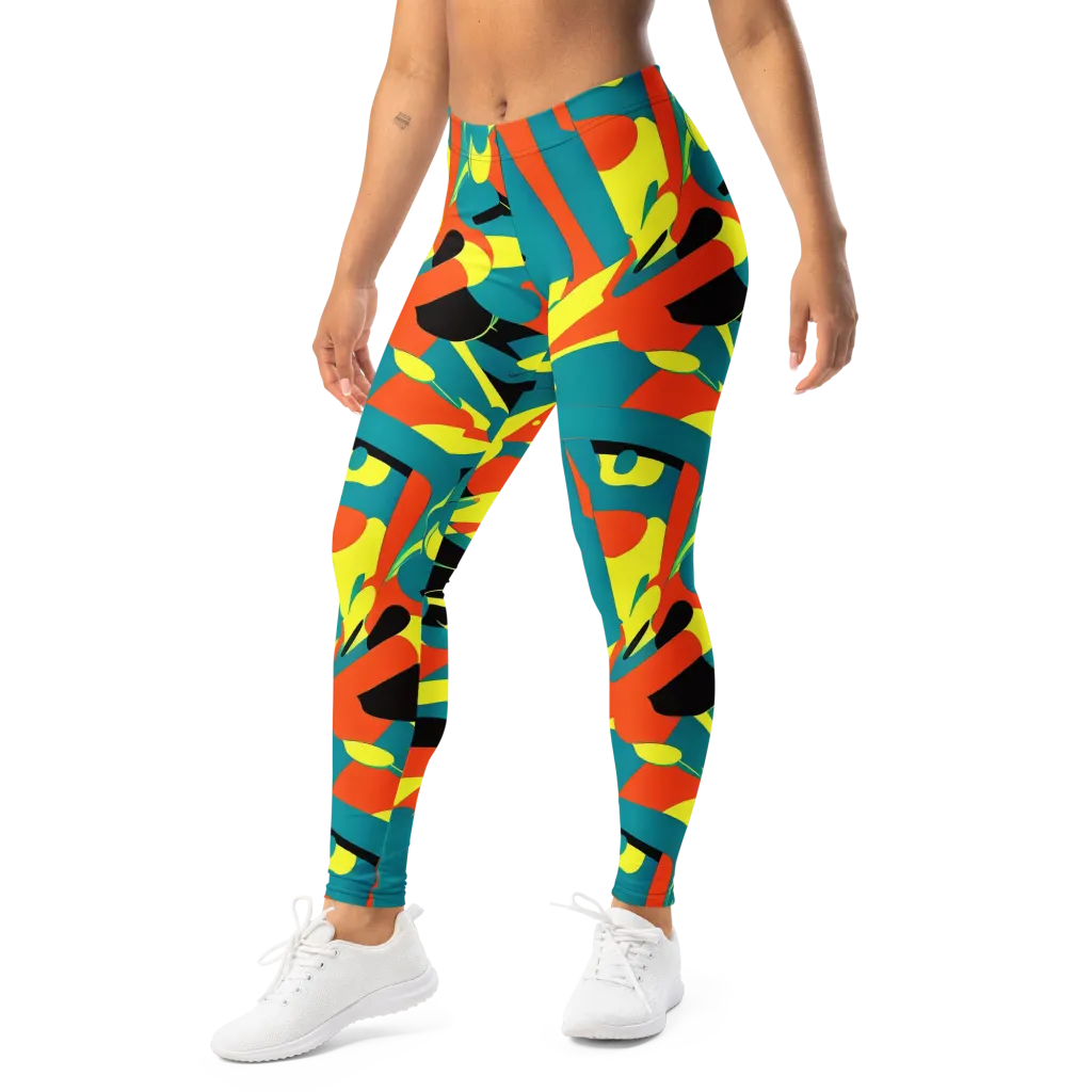 Gerace Jive on Leggings — Left Front