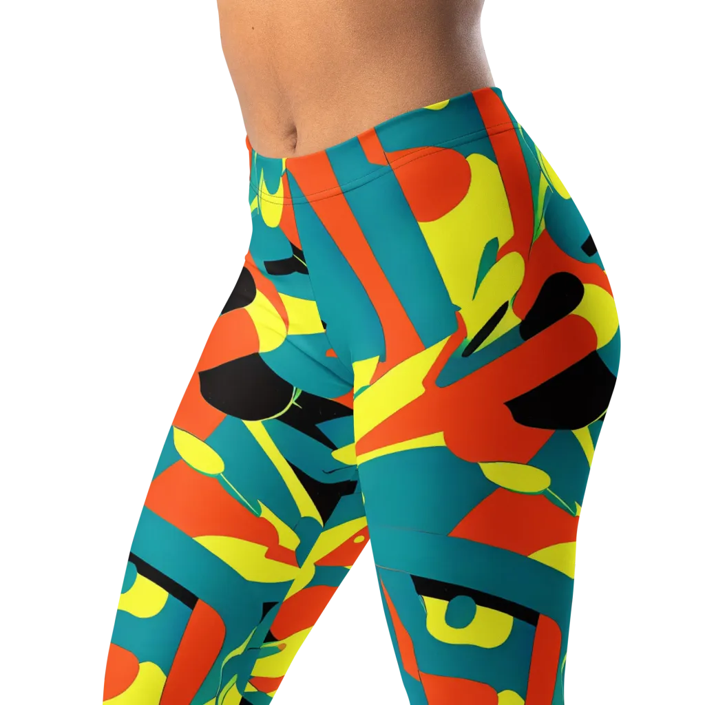 Gerace Jive on Leggings — Left Front