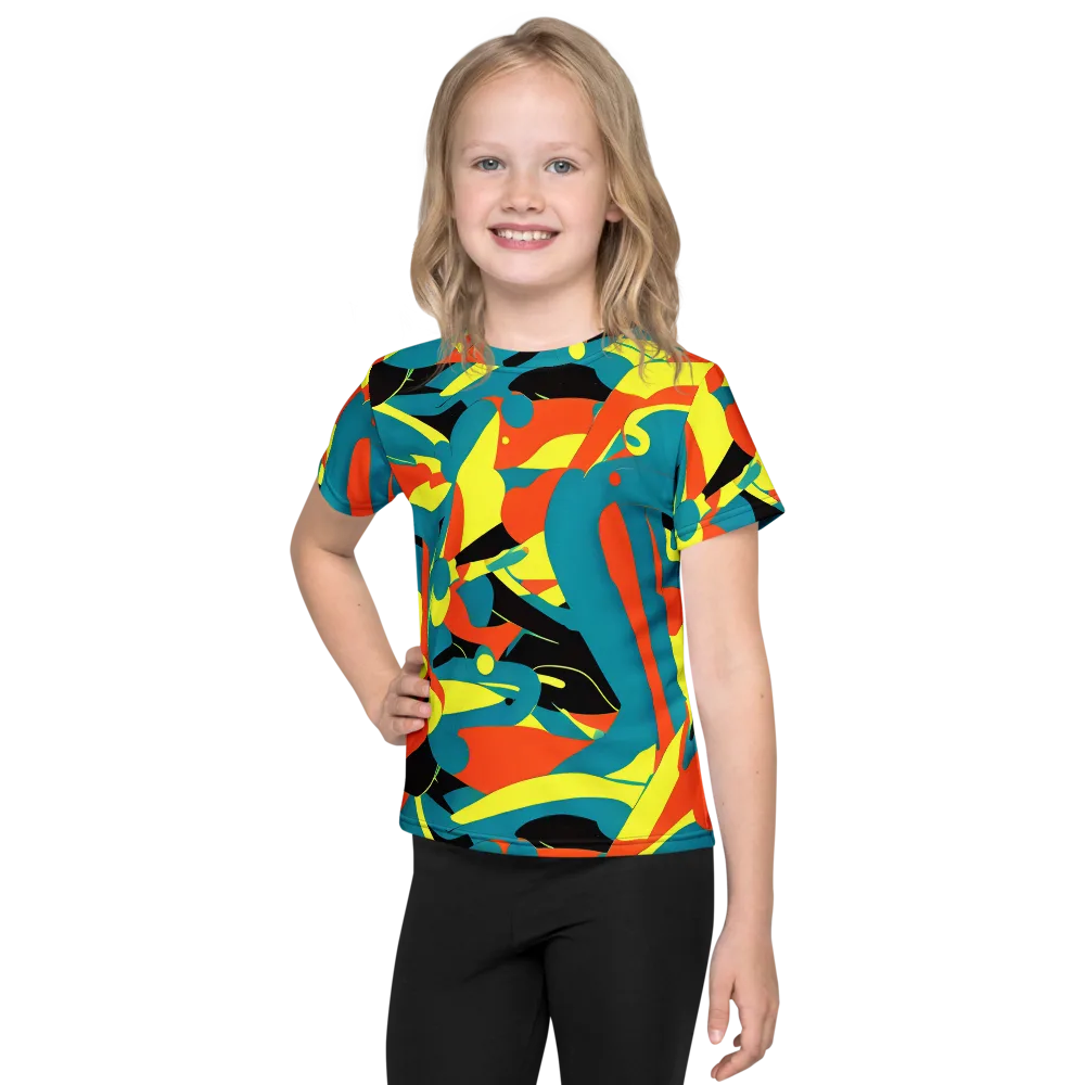 Gerace Jive on Kids Crew Neck T-Shirt — Front