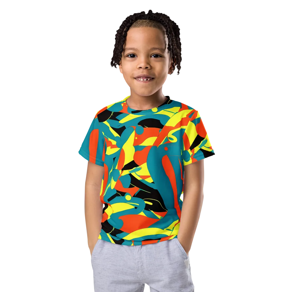 Gerace Jive on Kids Crew Neck T-Shirt — Front