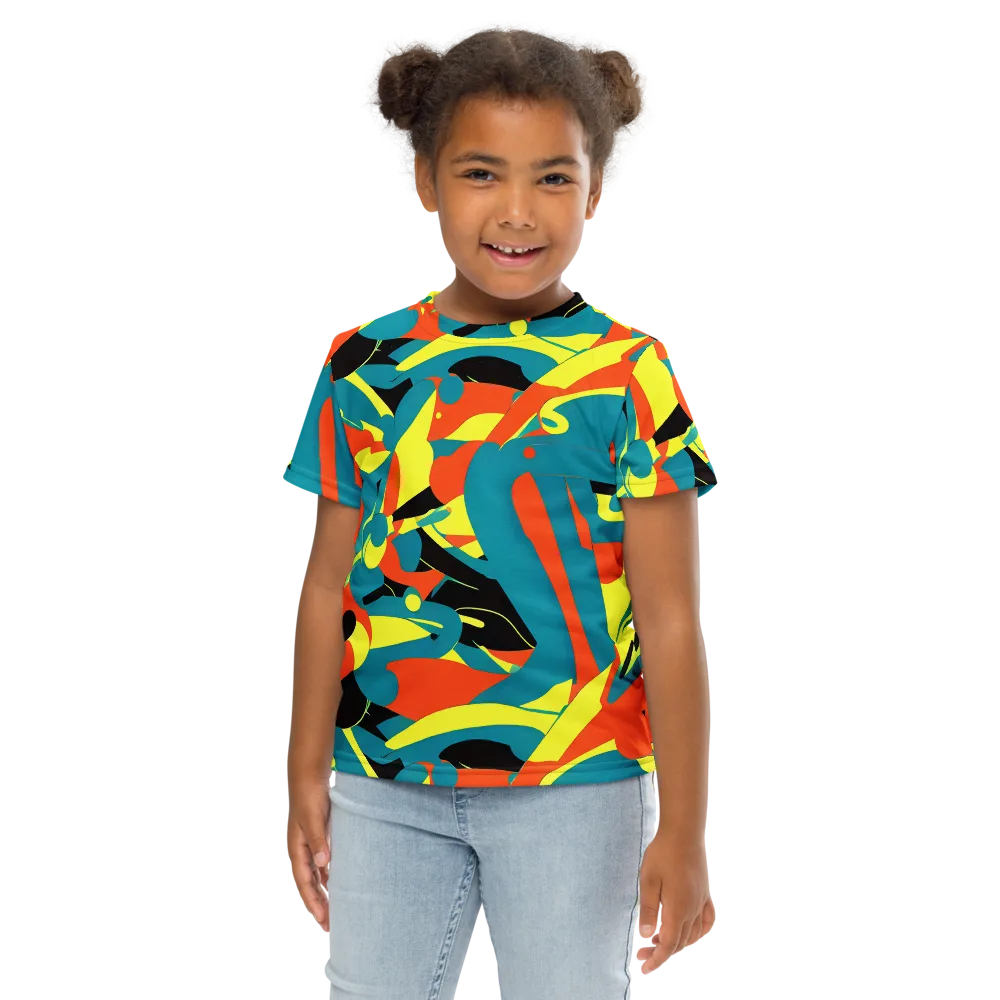 Gerace Jive on Kids Crew Neck T-Shirt — Front