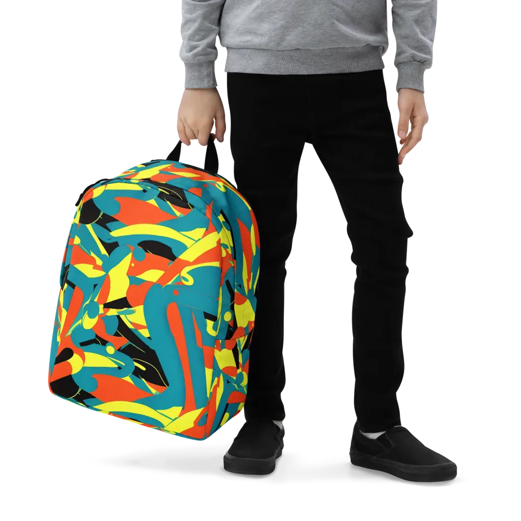 Gerace Jive on Minimalist Backpack — Zoomed-in