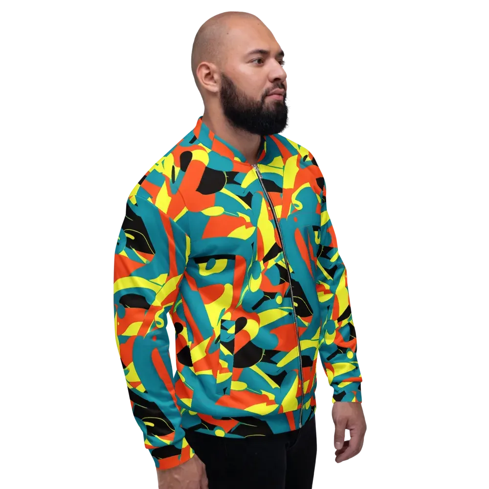 Gerace Jive on Bomber Jacket — Right