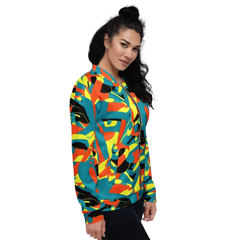 Gerace Jive on Bomber Jacket — Right