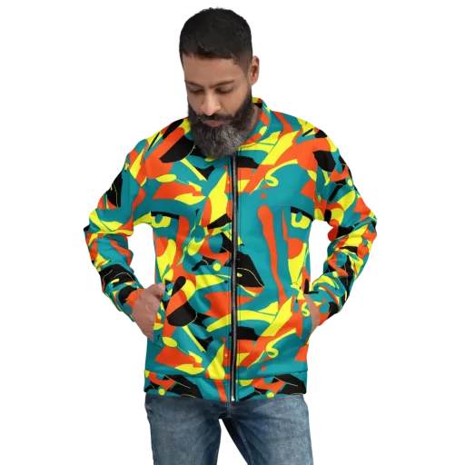 Gerace Jive on a Bomber Jacket
