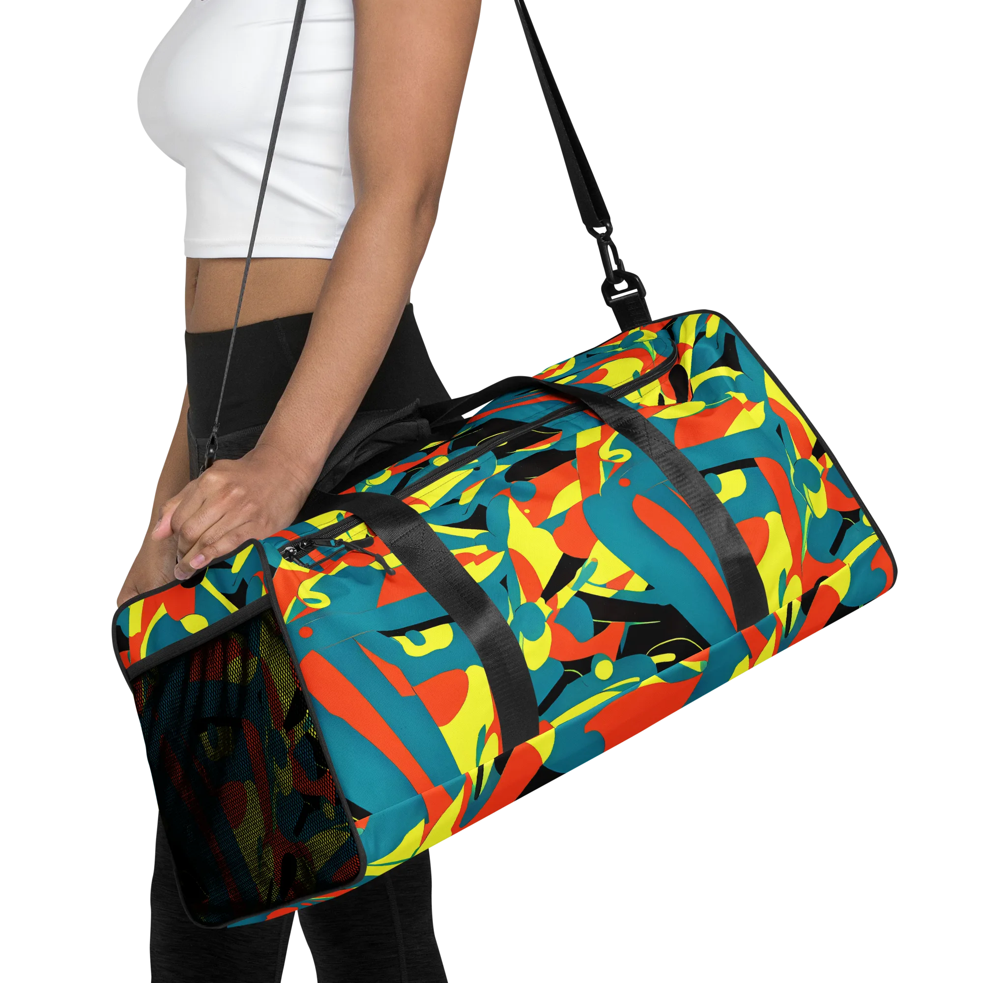 Gerace Jive on Duffle Bag — Front