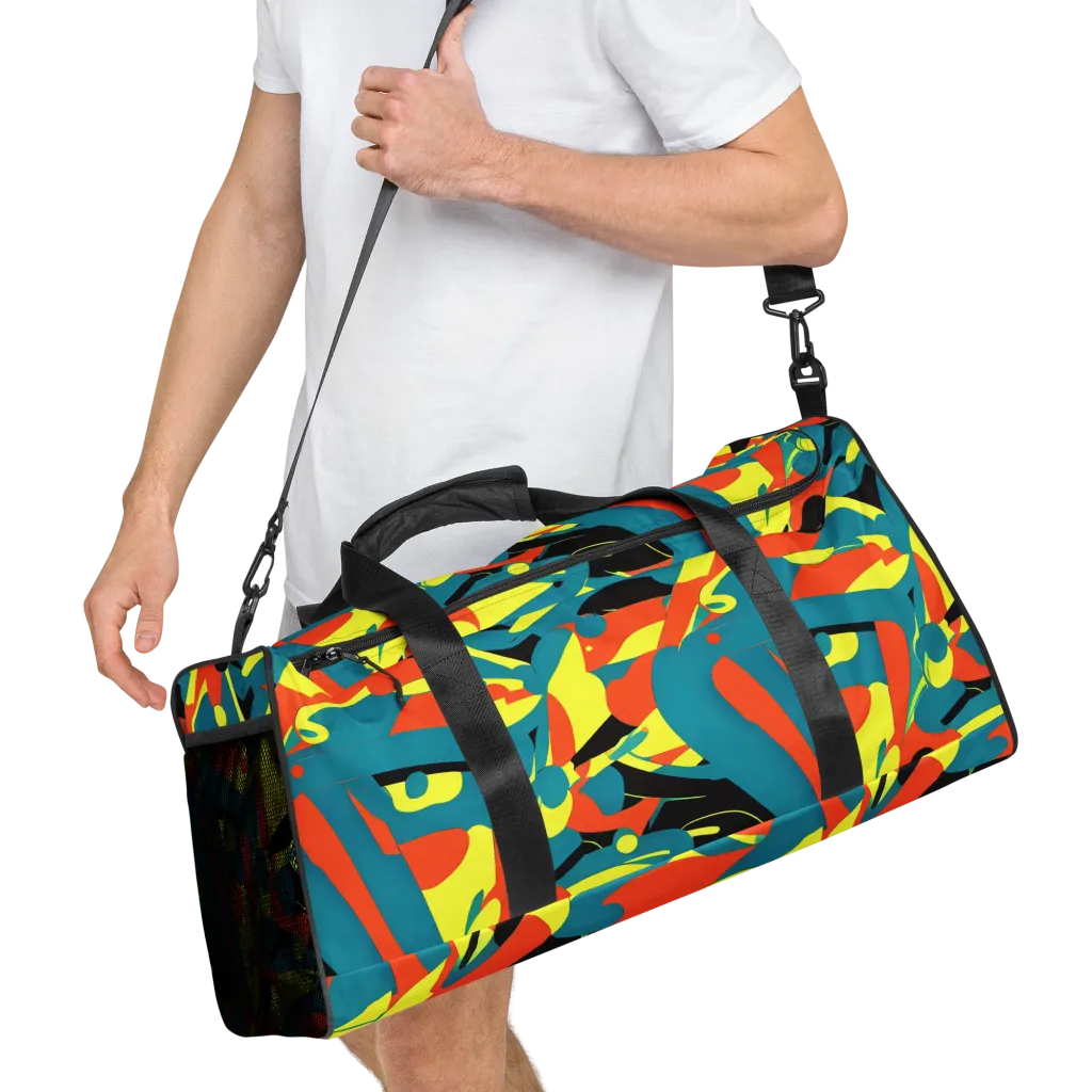 Gerace Jive on Duffle Bag — Right Front