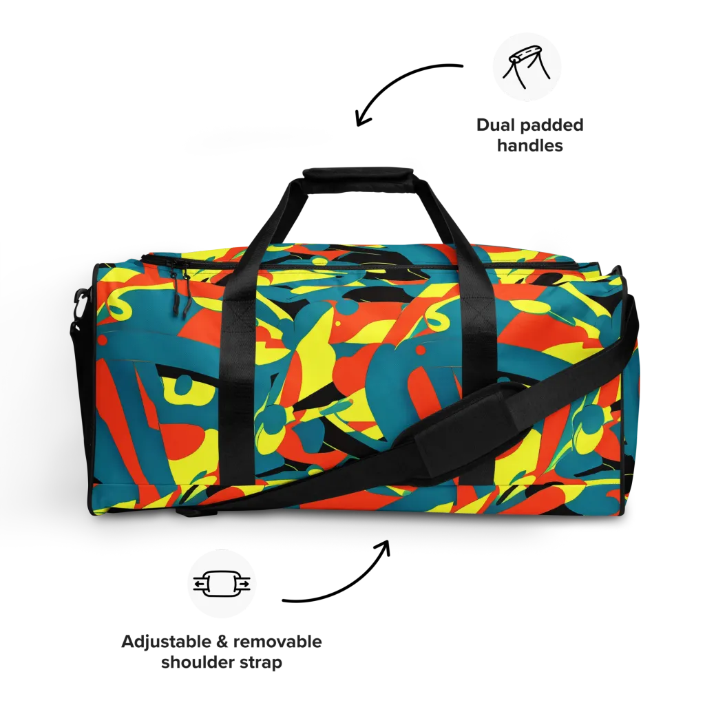 Gerace Jive on Duffle Bag — Front