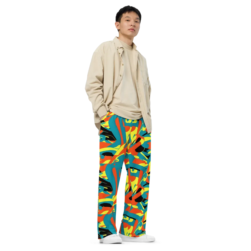 Gerace Jive on Wide-Leg Pants — Right Front
