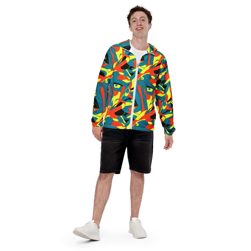 Gerace Jive on Men's Windbreaker — Front