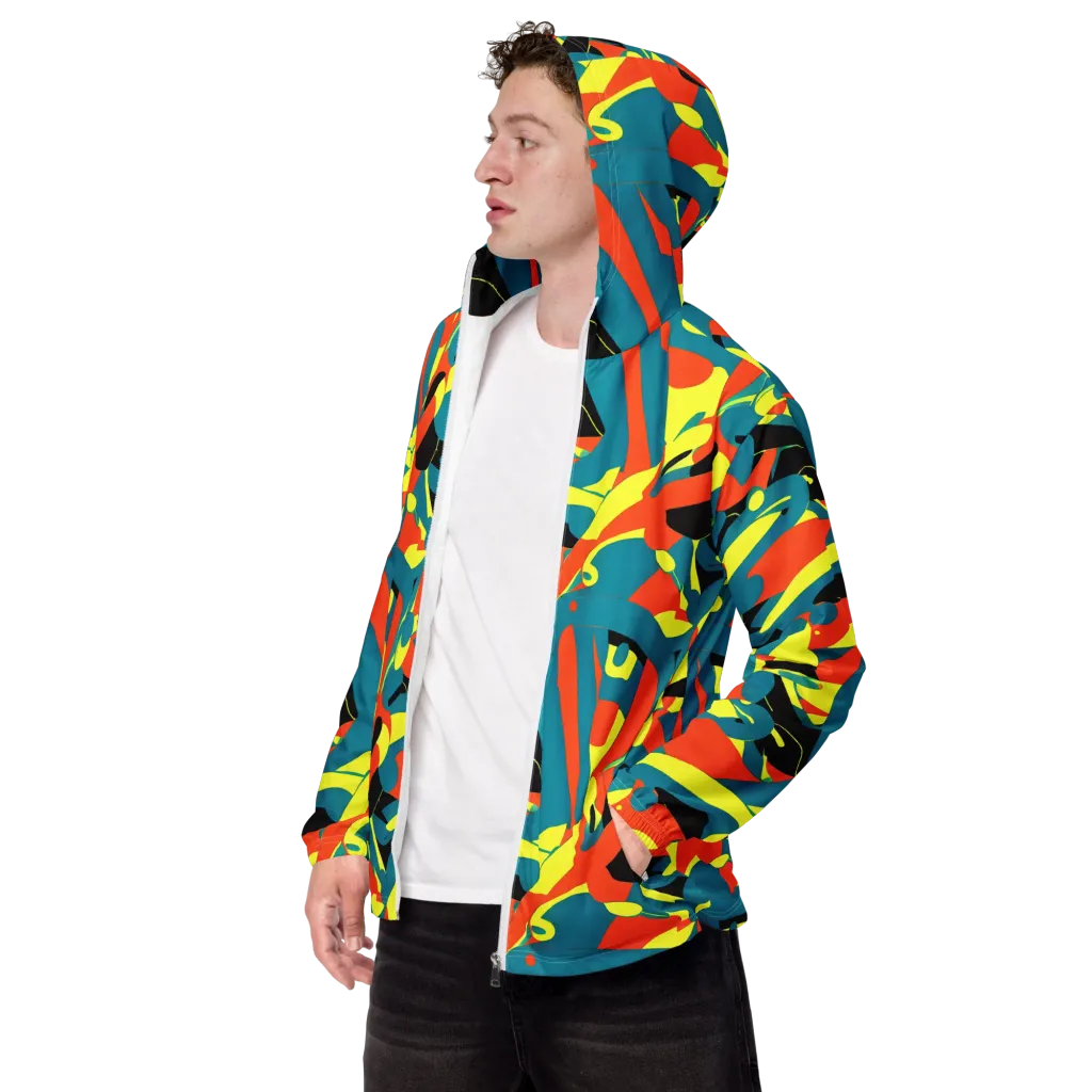 Gerace Jive on Men's Windbreaker — Left Front