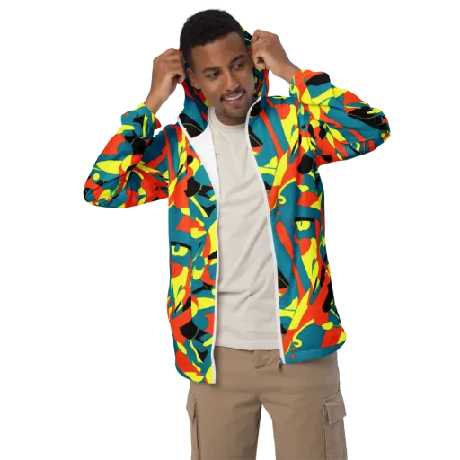 Gerace Jive on a Men's Windbreaker
