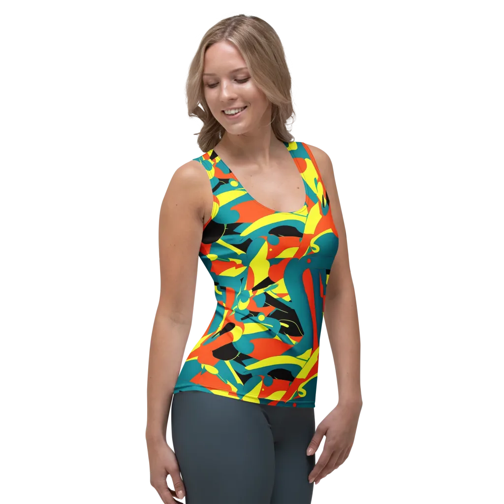 Gerace Jive on Women's Tank Top — Right Front