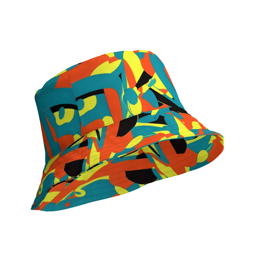 Gerace Jive on Reversible Bucket Hat — Product details Outside
