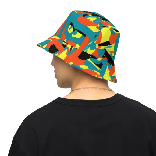 Gerace Jive on a Reversible Bucket Hat