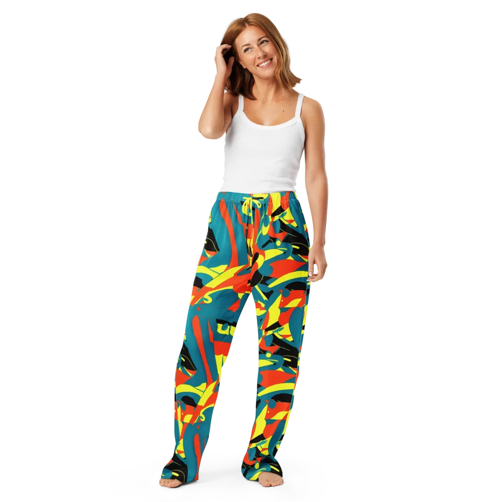 Gerace Jive on Women's Pajama Pants — Front