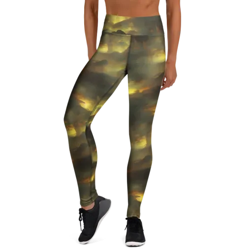 Crimson Tide on a Yoga Leggings