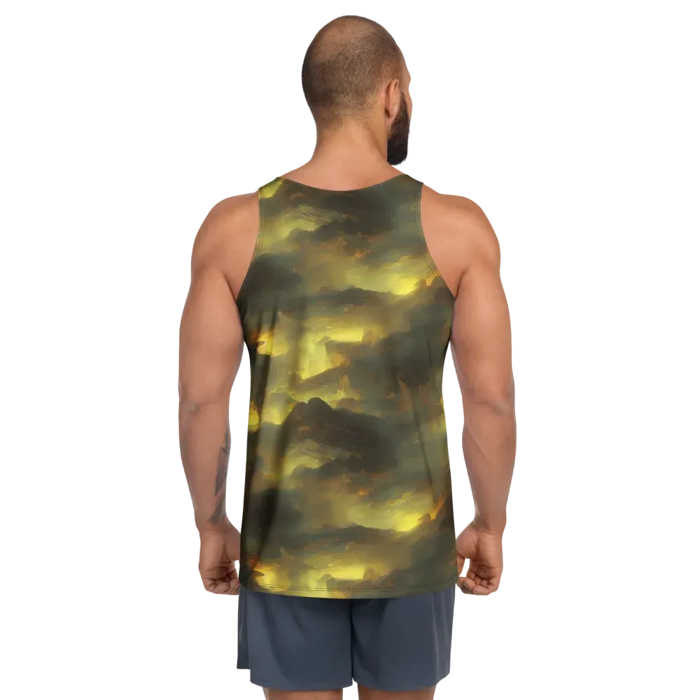 Crimson Tide on Men's Tank Top — Back