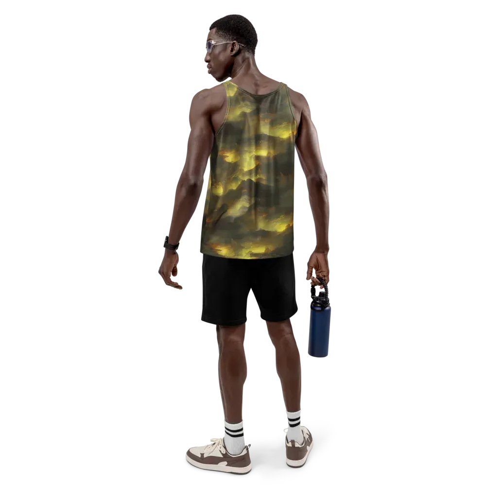 Crimson Tide on Men's Tank Top — Back