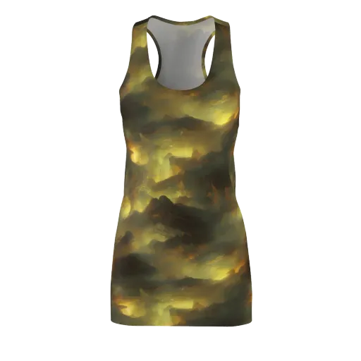 Crimson Tide on a Racerback Dress