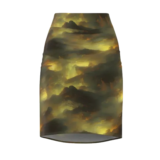 Crimson Tide on a Pencil Skirt