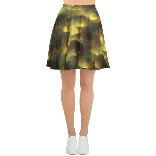 Crimson Tide on a Skater Skirt