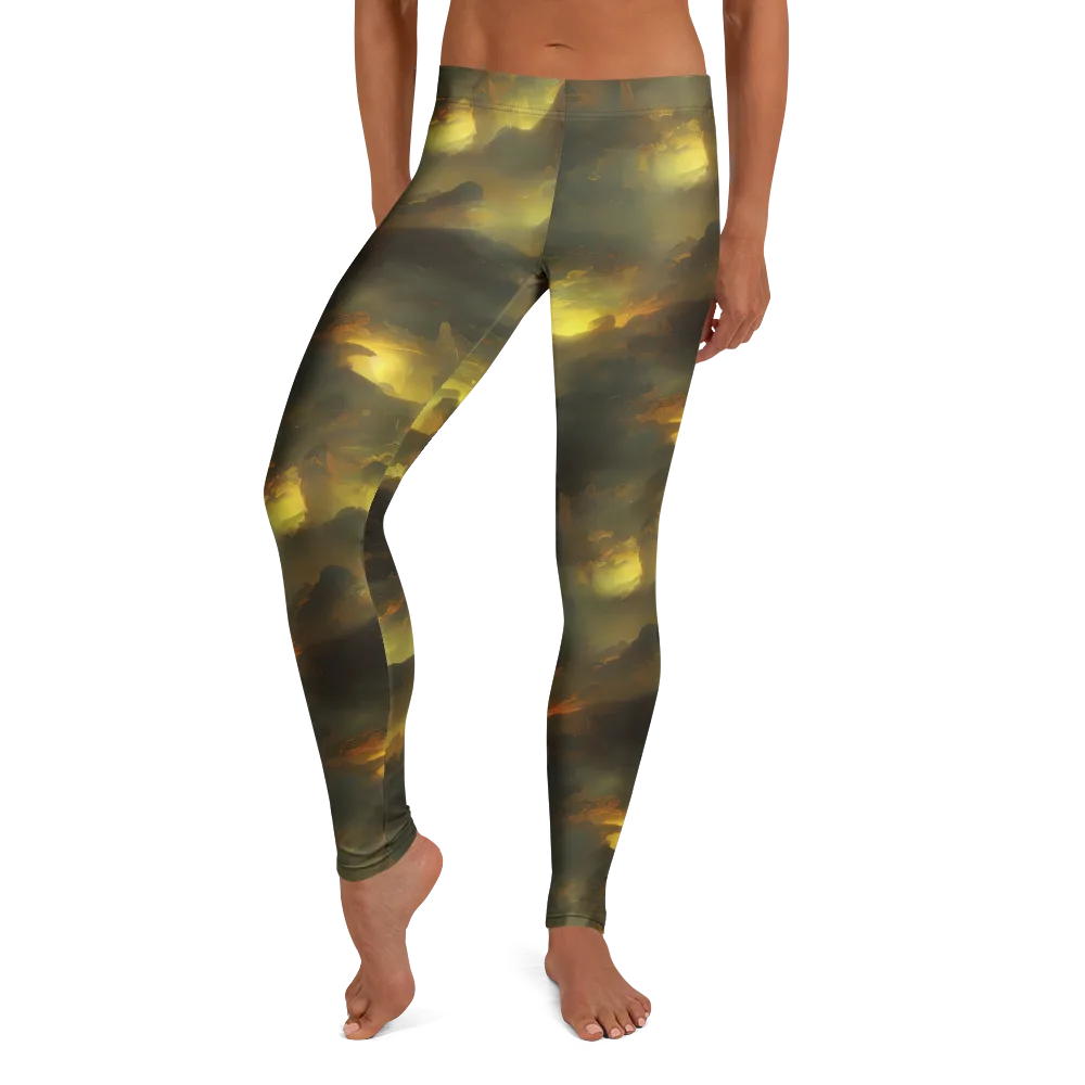 Crimson Tide on Leggings — Front