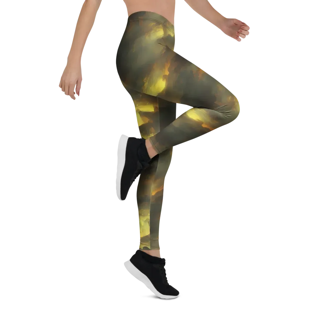 Crimson Tide on Leggings — Right