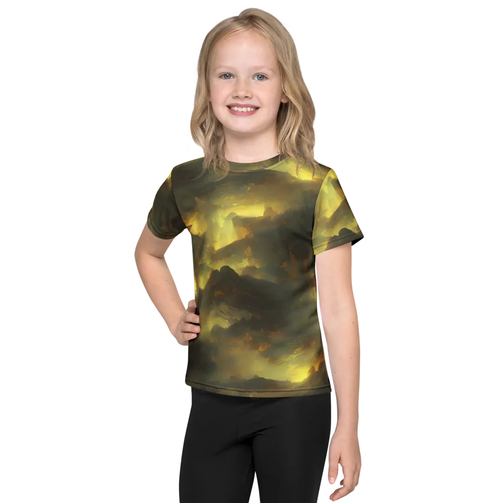 Crimson Tide on Kids Crew Neck T-Shirt — Front