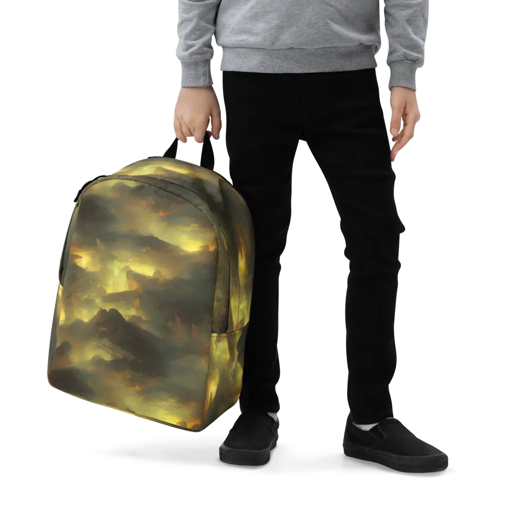 Crimson Tide on Minimalist Backpack — Zoomed-in