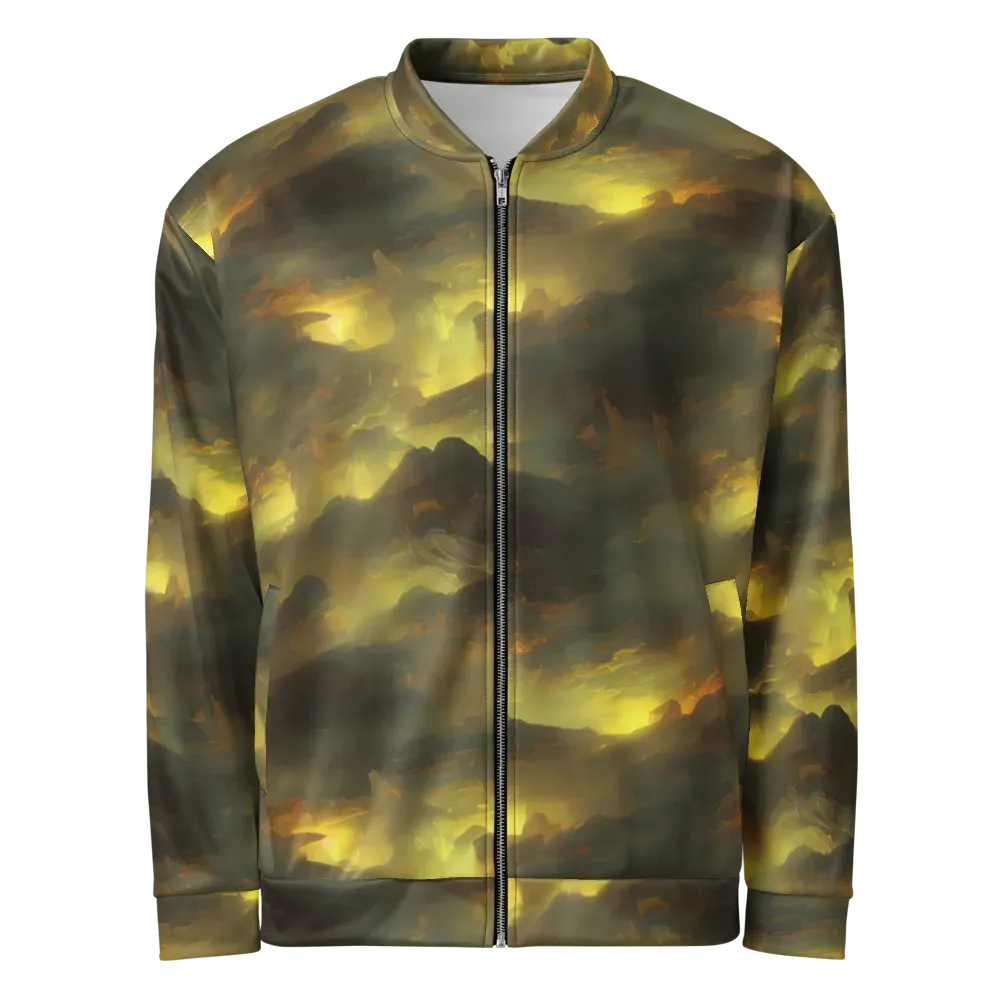 Crimson Tide on Bomber Jacket — Front