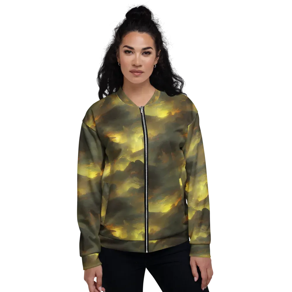 Crimson Tide on Bomber Jacket — Front