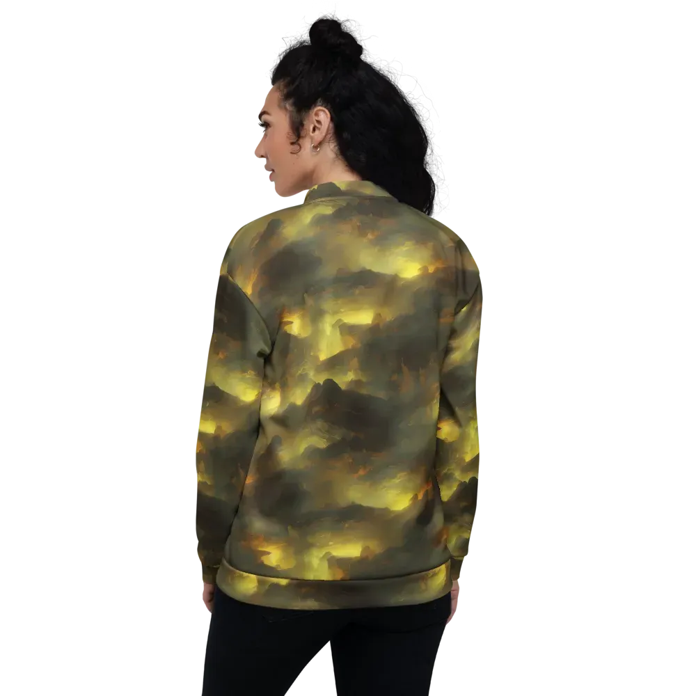 Crimson Tide on Bomber Jacket — Back