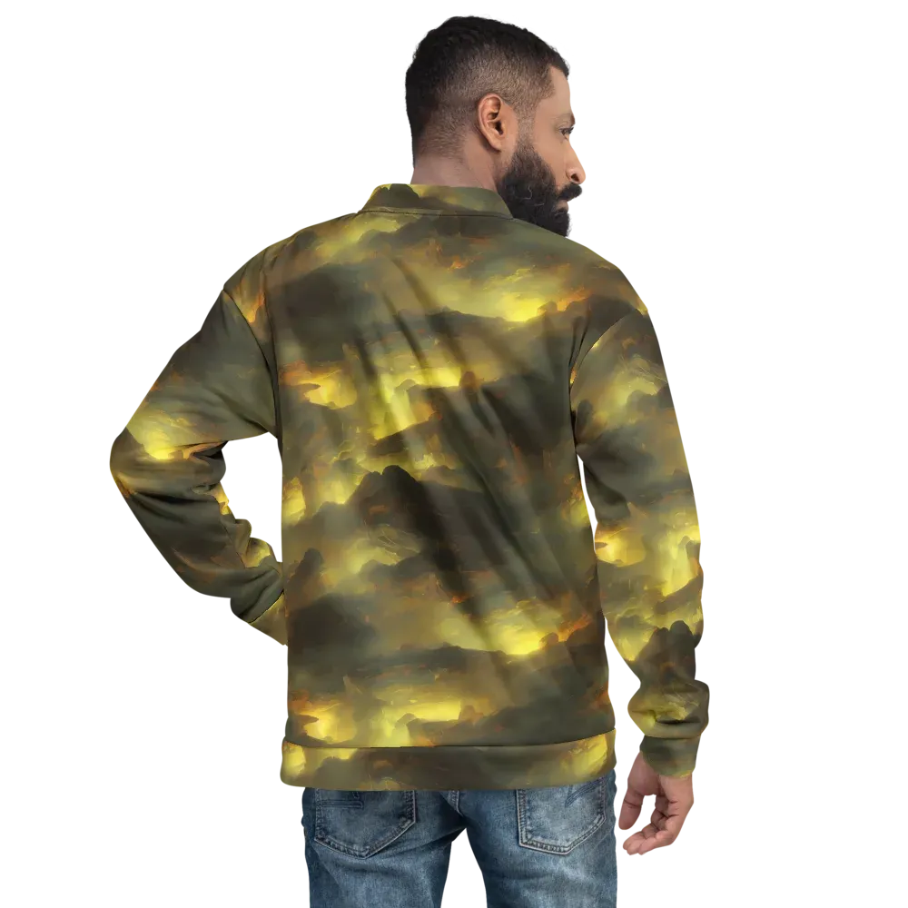 Crimson Tide on Bomber Jacket — Back