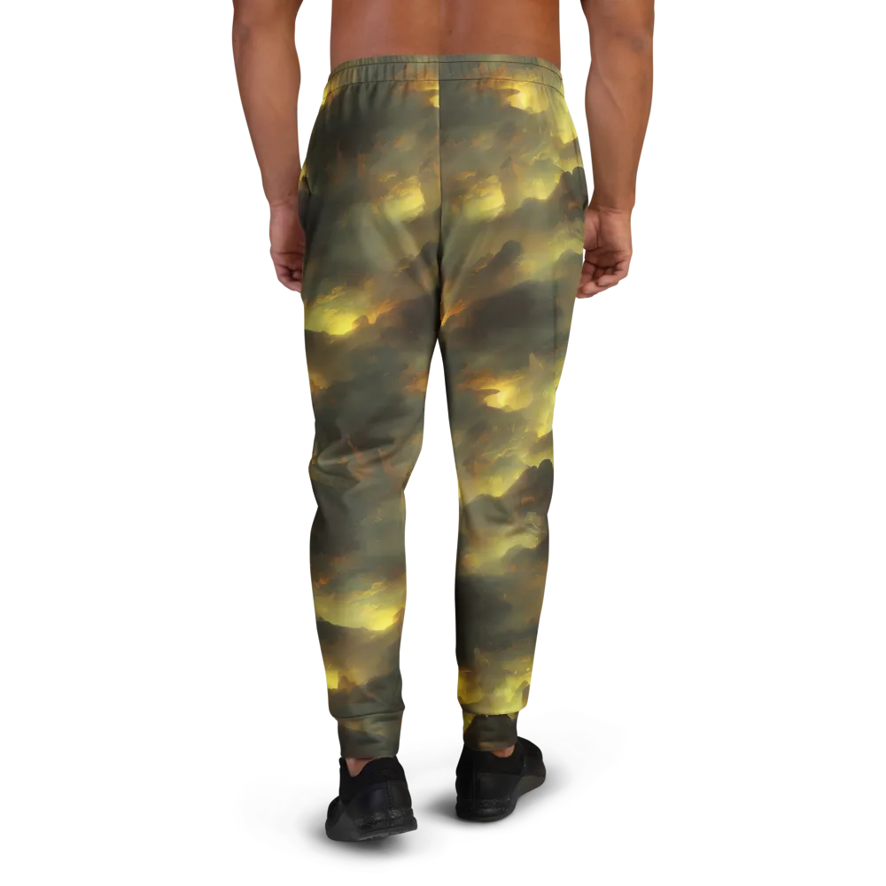Crimson Tide on Men's Joggers — Back