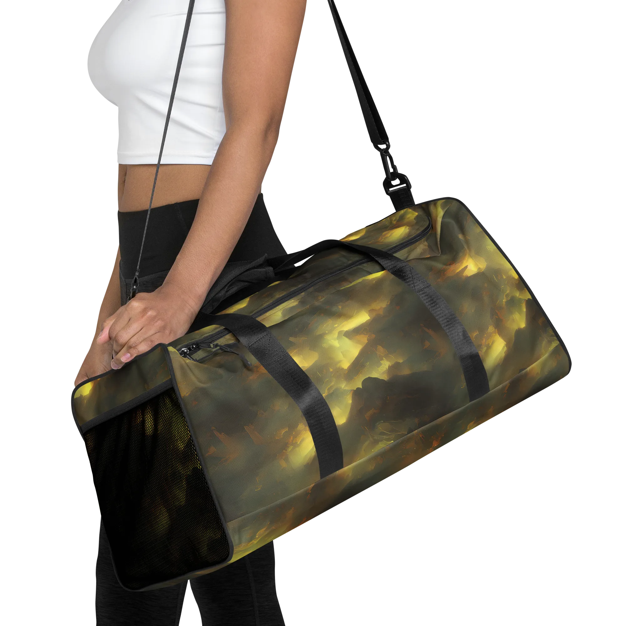 Crimson Tide on Duffle Bag — Front