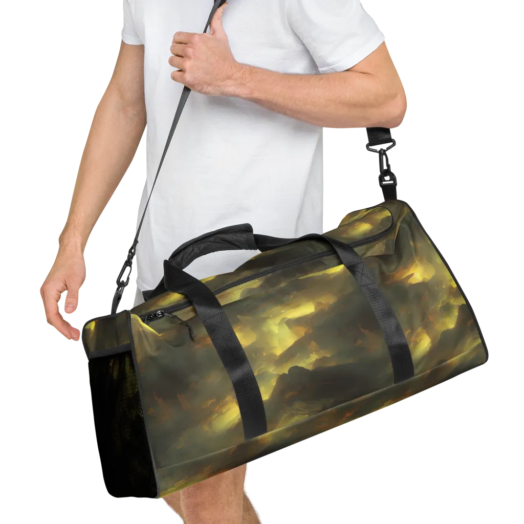 Crimson Tide on Duffle Bag — Right Front