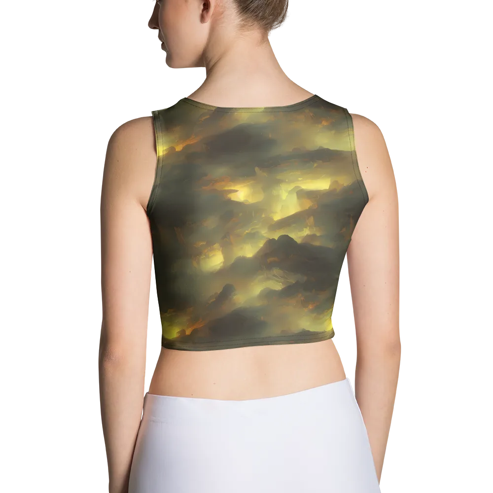 Crimson Tide on Crop Top — Back