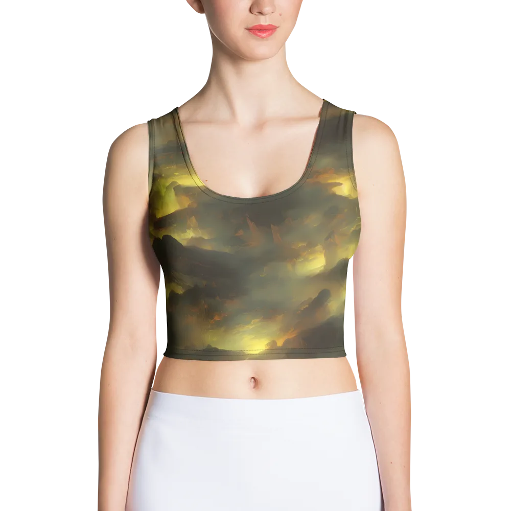 Crimson Tide on Crop Top — Front