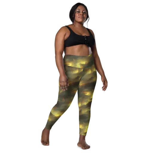 Crimson Tide on a Leggings with Pockets